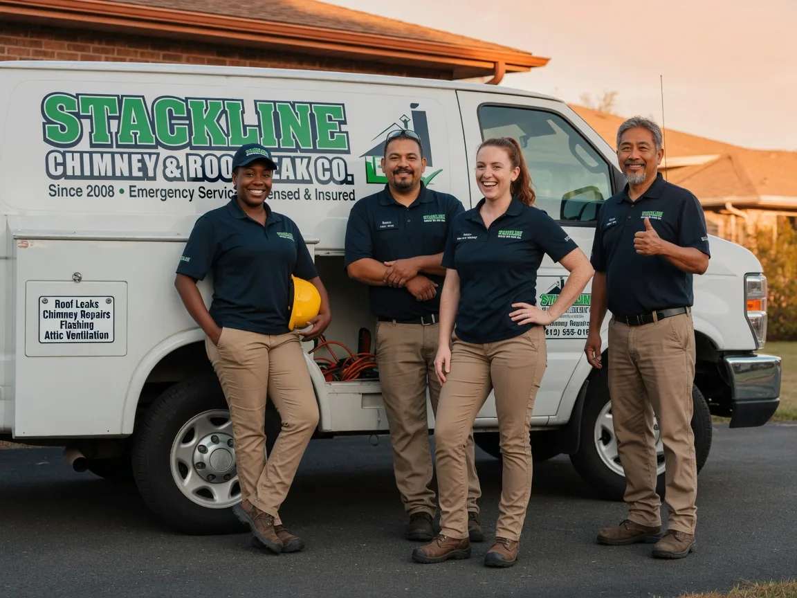 Chimney flashing repair company in Mound City, MO